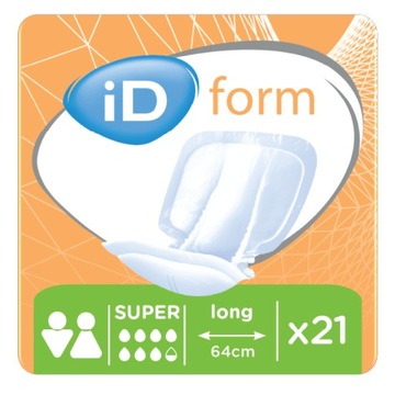 Pieluchy wkłady anatomiczne iD Expert Form Super