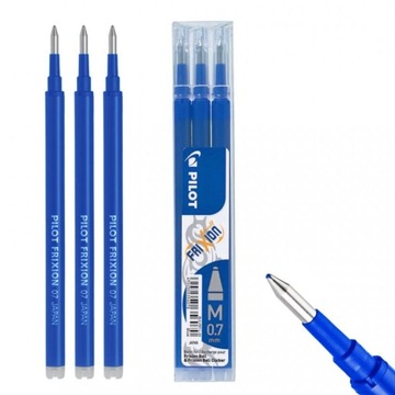ORYGINALNE Wkłady Wymazywalne PILOT FRIXION - 3szt
