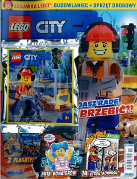 Lego city 11 / 2021+ BUDOWLANIEC + SPRZET DROGOWY