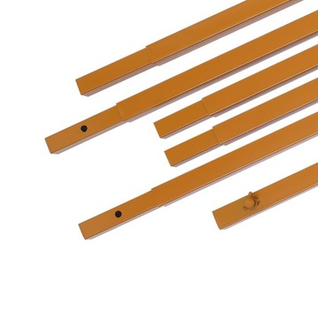 Квадратная металлическая подставка для желтого фона 2х2М.