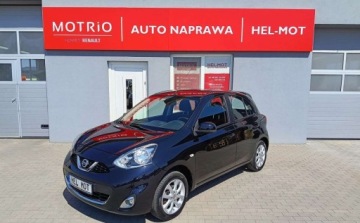 Nissan Micra IV Hatchback 5d Facelifting 1.2 80KM 2015 Nissan Micra 2015R, Bezwypadkowy, Klima, Zarejestrowany w Polsce, VAT-Marza, zdjęcie 3