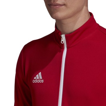 BLUZA MĘSKA ROZPINANA ADIDAS ENTRADA 22 SPORTOWA CZERWONA r.XL