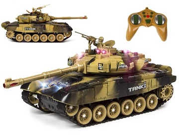 DUŻY CZOŁG ZDALNIE STEROWANY RC WAR TANK 9995 45cm