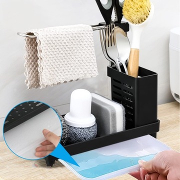 ОРГАНАЙЗЕР ДЛЯ МОЙКИ ДЛЯ КУХОННОЙ ГУБКИ 3В1