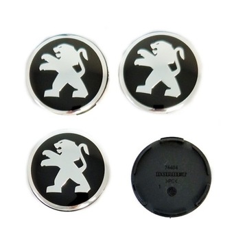 PEUGEOT DEKIELKI ZNACZKI DO ALUFELG BORBET 56mm