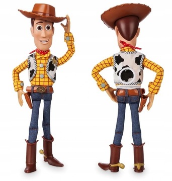 Toy Story 4 Szeryf CHUDY Woody 40 cm MÓWI Buzz