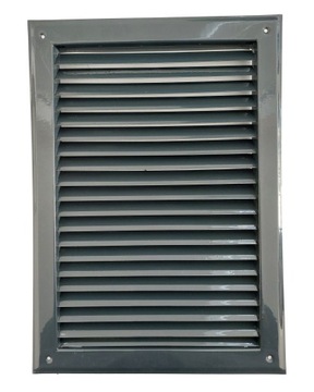 KRATKA OSŁONA WENTYLACYJNA SKOŚNA 20x25 ANTRACYT