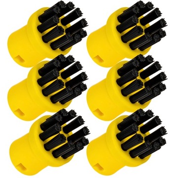 6x SZCZOTECZKI PUREY DO PAROWNICY KARCHER SC 1 2 3 4 5 KOMPLET XXL EasyFix