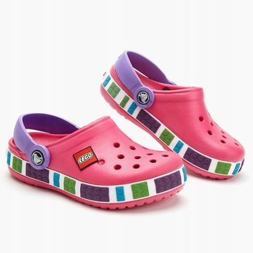ДЕТСКАЯ ОБУВЬ CROCS ШЛЕПАНЦЫ САНДАЛИИ LEGO