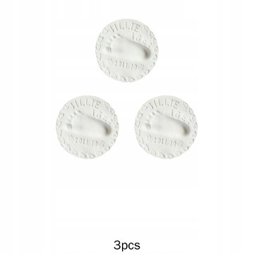 3x Ultralekka Glina Niemowlęca Odcisk Dłoni