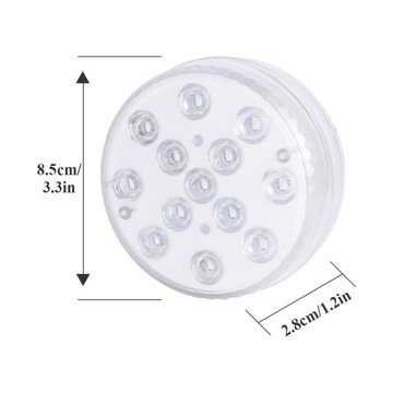 Многоцветная светодиодная лампа для освещения бассейна