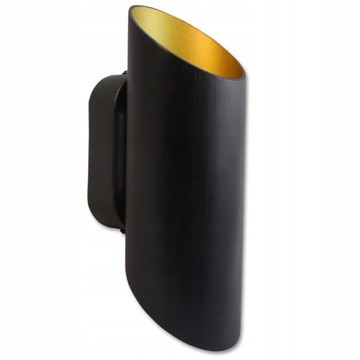 Lampa Ścienna kinkiet LED Tuba Spot G9 Plafon GOLD