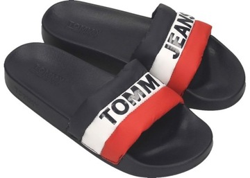 Tommy Hilfiger Klapki EN0EN00667 38 Padded Nylon P