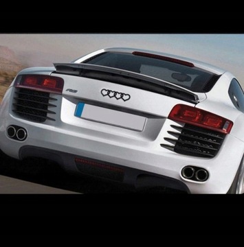 Значок-эмблема Audi в форме сердца — светло-черный