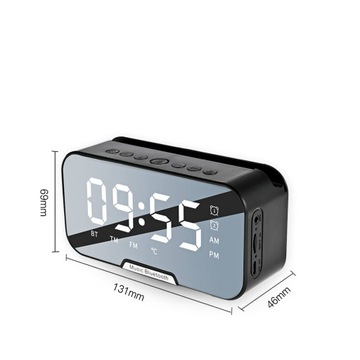 МОЛОДЕЖНЫЙ БУДИЛЬНИК РАДИО БУДИЛЬНИК С BLUETOOTH ДИНАМИКОМ