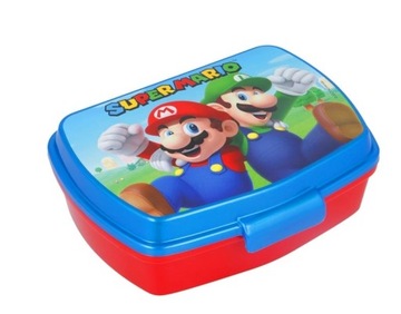 SUPER MARIO PUDEŁKO Śniadaniowe LunchBox DZIECIĘCY