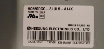 Светодиодная подсветка LG 55UK6200 INNOTEK 55UK63