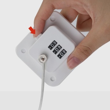 ЗАМОК ДЛЯ ДВЕРИ ШКАФА БЕЗ СВЕРЛЕНИЯ 2 ШТ.