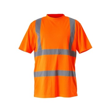 Koszulka t-shirt ostrzegawcza, pomarańczowa, 3XL LAHTI PRO (L4020706)