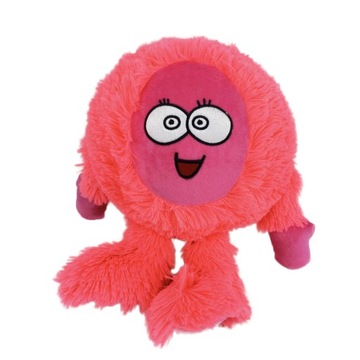 MIĘKKA pluszowa PIŁKA do gry lekka FUZZY BALL
