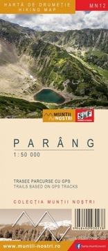 PIATRA CRAIULUI mapa 1:40 000 Schubert Franzke