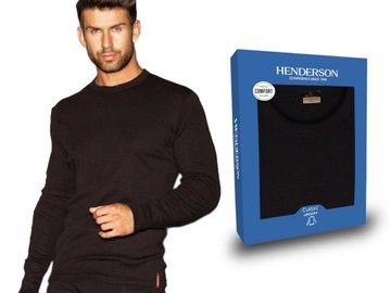 Koszulka DŁUGI RĘKAW Henderson CLASSIC czarny L