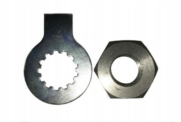 YAMAHA TDM 850 ГАЙКА + ШАЙБА ПЕРЕДНЯЯ ЗВЕЗДОЧКА