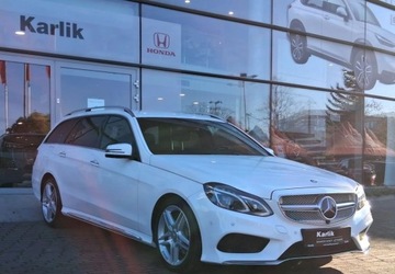 Mercedes Klasa E W212 Kombi Facelifting 300  252KM 2014 Mercedes-Benz Klasa E Mercedes E350 BlueTEC 7G-TRONIC Avantgarde Karlik P