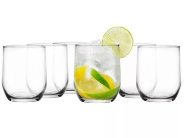 SZKLANKI DO DRINKÓW NAPOJÓW 280 ML ZESTAW 6 SZT