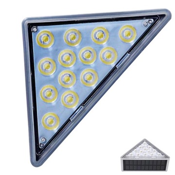 LAMPY SCHODOWE STEP ZEWNĘTRZNE DECOR SOLAR BIAŁY LLWL