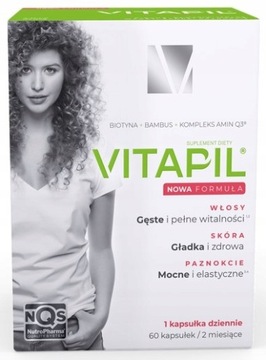 VITAPIL * 60 TABL.POWL. MOCNE WŁOSY I PAZNOKCIE