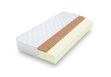 DWUSTRONNY Materac PIANKOWY 80x160 10cm ANTYALERGICZNY H3 DZIECIĘCY KOKOS