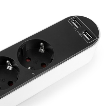 Удлинительный кабель Smart WiFi Power Strip с USB Smart Life Tuya Alexa