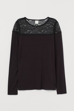 H&M 36/S bluzka z koronką