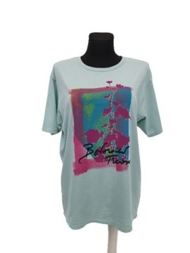 Moda Koszulki Koszulki w prążki United Colors of Benetton Pr\u0105\u017ckowana koszulka w kolorze bia\u0142ej we\u0142ny 