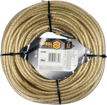 LINKA CELNA STALOWA 36m 6mm ZAKUTA