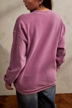 Urban Outfitters xyj vintage bluza oversize napisy XS NH5