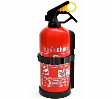 ПОРОШКОВЫЙ ОГНЕТУШИТЕЛЬ PROCERA 1 КГ GP-1z BC - ВЕШАЛКА