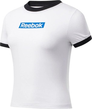 KOSZULKA DAMSKA SPORTOWA TRENINGOWA T-SHIRT ESSENTIALS LINEAR REEBOK M