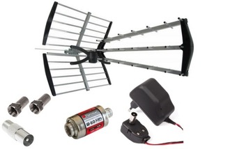 Antena DVB-T Opticum ax1000 COMBO LTE MUX-8 do 1TV