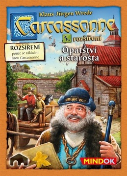 Opactwo i Burmistrz: dodatek do gry planszowej Carcassonne, C2 wersja CZ/SK