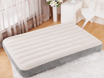 ВЕЛУРОВЫЙ МАТРАС INDUSTRY Intex 1-местный 64101