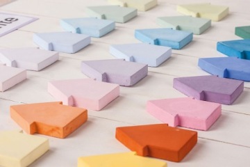 Пигмент для краски, пигмент для штукатурки ультрамарин 20мл