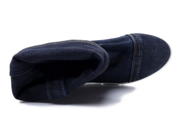 Botki damskie LANQIER 41C258 jeans r38