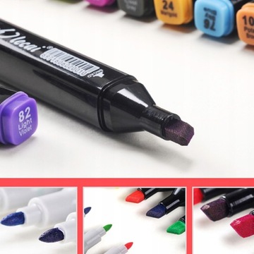 МАРКЕРЫ ДВУХСТОРОННИЕ, МАСЛЯНАЯ РУЧКА 168 ШТ. + СУМКА