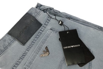 EMPORIO ARMANI damskie jeansy spodnie SKINNY FIT BLU -50%%% IT31