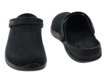 Klapki Crocs Literide 360 Clog 206708-060 black/black NEW 41/42