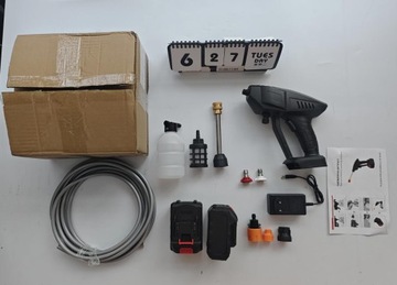 МОЩНАЯ МОЕЧНАЯ МАШИНА ДАВЛЕНИЯ 30 БАР + 2 АККУМУЛЯТОРА 2400 МАЧ