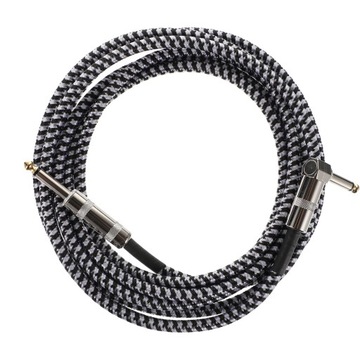 GITARA ELEKTRYCZNA KABEL AUDIO GITARA BASOWA PRO AUDIO