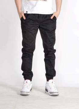 Spodnie M Bossline Cut Jogger Czarne joggery